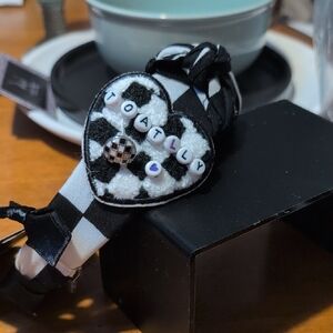 Checkered Heart Kids Hair Accessory